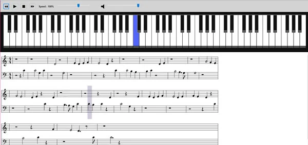 Midi Sheet Music