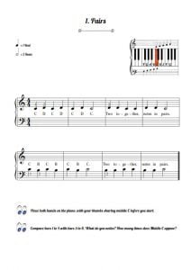 Tutor Book 1 Piece 1 Pairs