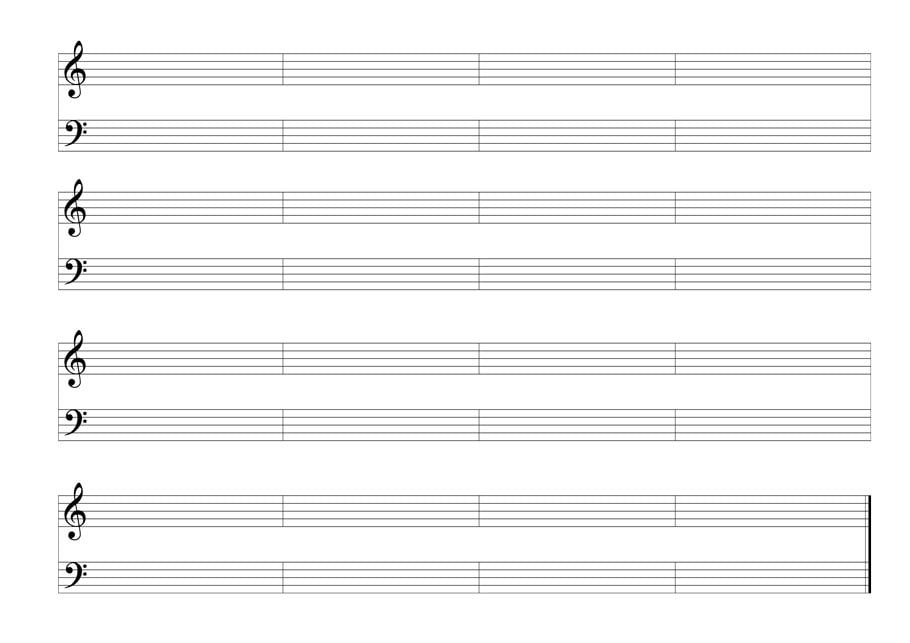 music sheet manuscript