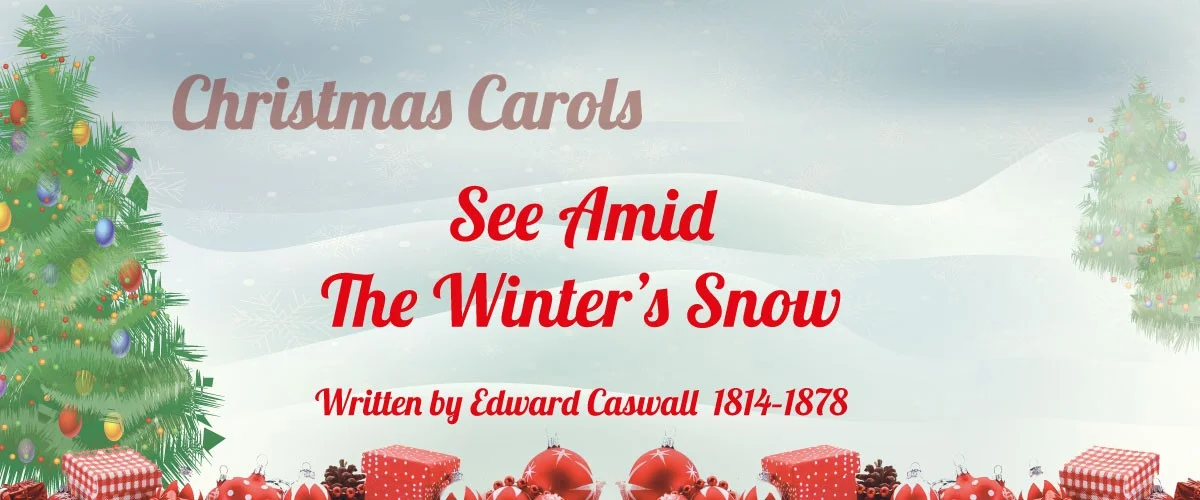 See Amid The Winter’s Snow sheet music