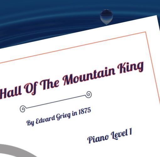 In the Hall of the Mountain King Piano Sheet Music